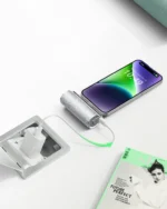 Veger W0573-S - Mini Power Bank Sans Fil 5000mAh, Charge Rapide 20W PD, Couleur argent – Image 5