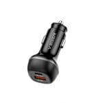 Veger CC62-1A1C - Chargeur Allume-cigare , Charge rapide PD30W, QC18W