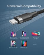 Veger CC02 - Câbles USB-C vers USB-C , Charge rapide PD100W – Image 2