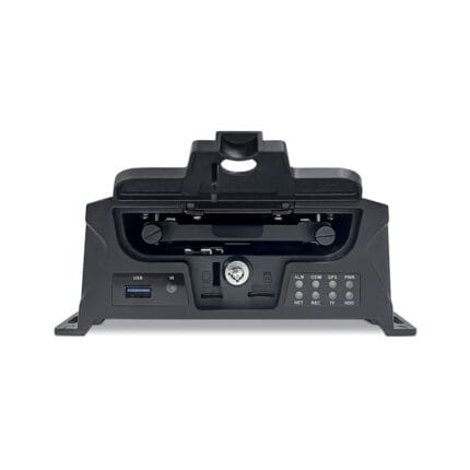 MDVR industriel ST-K6204 avec stockage HDD/SSD et carte TF pour enregistrement vidéo sécurisé dans les bus et camions.