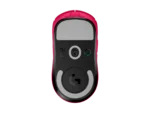 Souris gaming Logitech G PRO X SUPERLIGHT 2 – Ultra-légère, capteur HERO 2, 44 000 PPP, taux d’interrogation 4 000 Hz, design ambidextre – Couleur Magenta et Noir