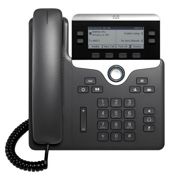 cisco-7821-K9 Téléphone IP Cisco – Modèle Cisco CP 7821-K9 pour entreprises et centres d’appels
