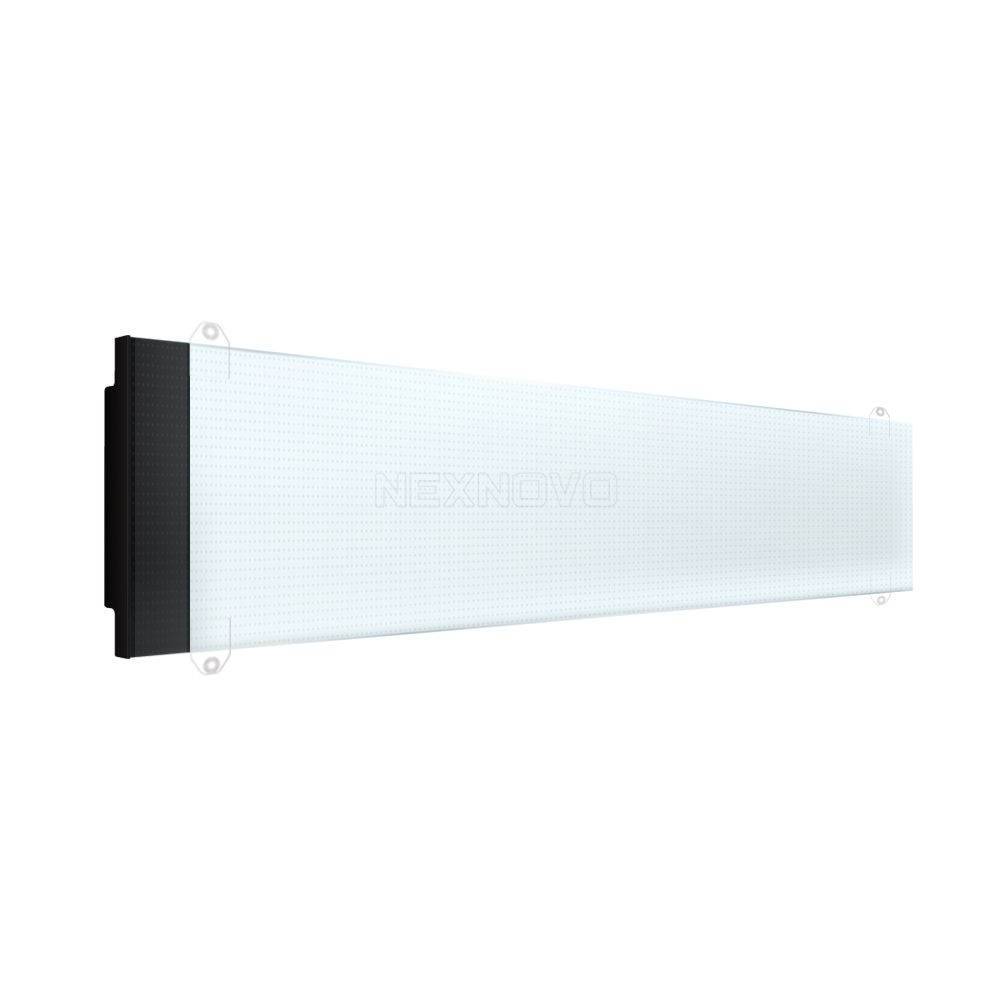 fantasign Affichez vos promotions avec un Écran LED Transparent à 75% de transparence