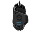 Souris gaming Logitech G502 HERO avec capteur optique 16K, 11 boutons programmables, rétroéclairage RGB personnalisable et poids ajustable pour une précision et un confort optimaux.