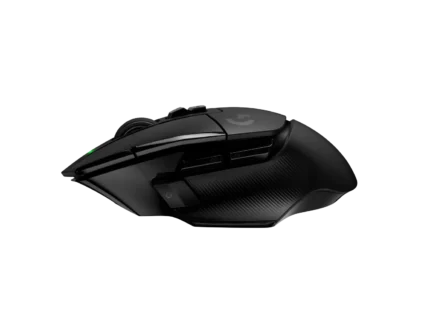 Souris gaming Logitech G502 X LIGHTSPEED – Design ergonomique, sans fil ultra-rapide, capteur HERO 25K, 13 boutons programmables et éclairage RGB personnalisable.