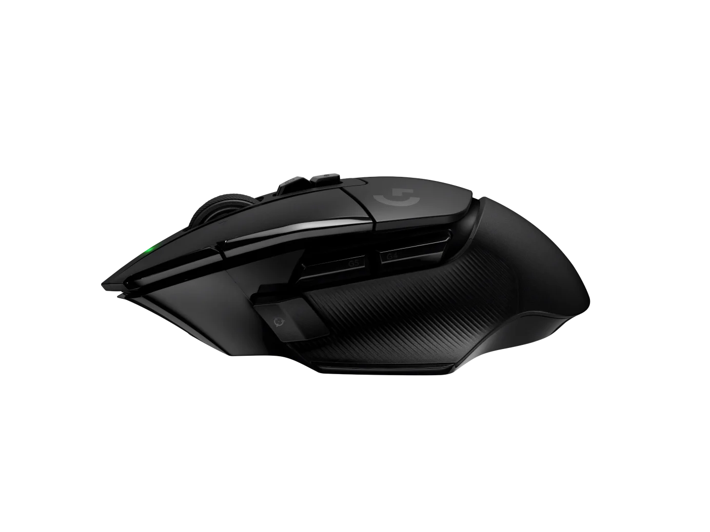 g502x-lightspeed-gallery-4-black Souris gaming Logitech G502 X LIGHTSPEED – Design ergonomique, sans fil ultra-rapide, capteur HERO 25K, 13 boutons programmables et éclairage RGB personnalisable.