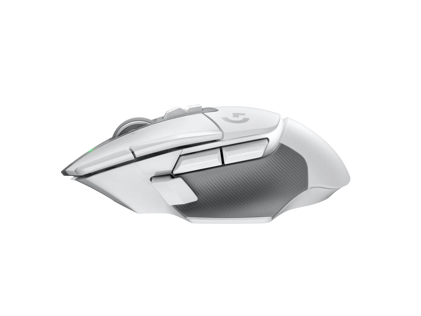 g502x-lightspeed-gallery-4-white Souris gaming Logitech G502 X LIGHTSPEED – Design ergonomique, sans fil ultra-rapide, capteur HERO 25K, 13 boutons programmables et éclairage RGB personnalisable.