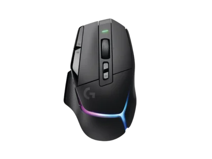 Logitech G502 X PLUS, sans fil, avec un design ergonomique, équipée d'un capteur HERO 25K pour une précision maximale, d'un éclairage RGB LIGHTSYNC