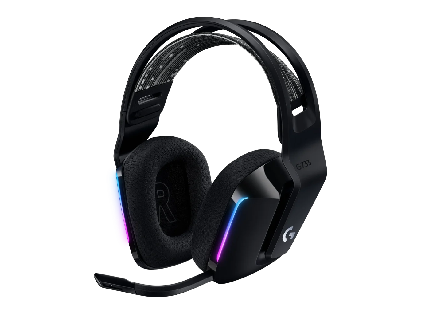 g733-black-gallery-1 Logitech G733 Lightspeed – Casque Gaming Sans Fil