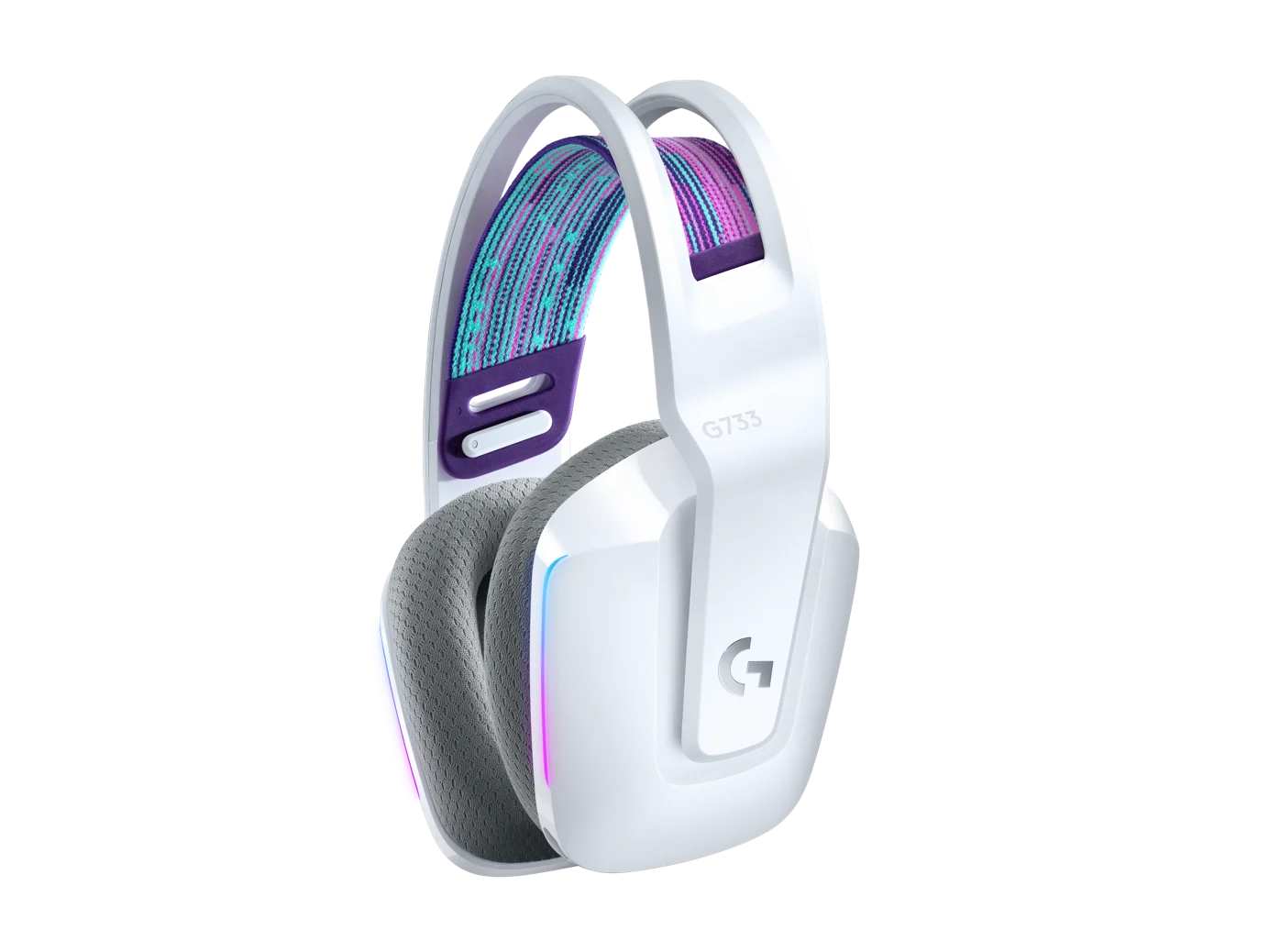 g733-white-gallery-2 Casque gaming sans fil Logitech G733 Lightspeed