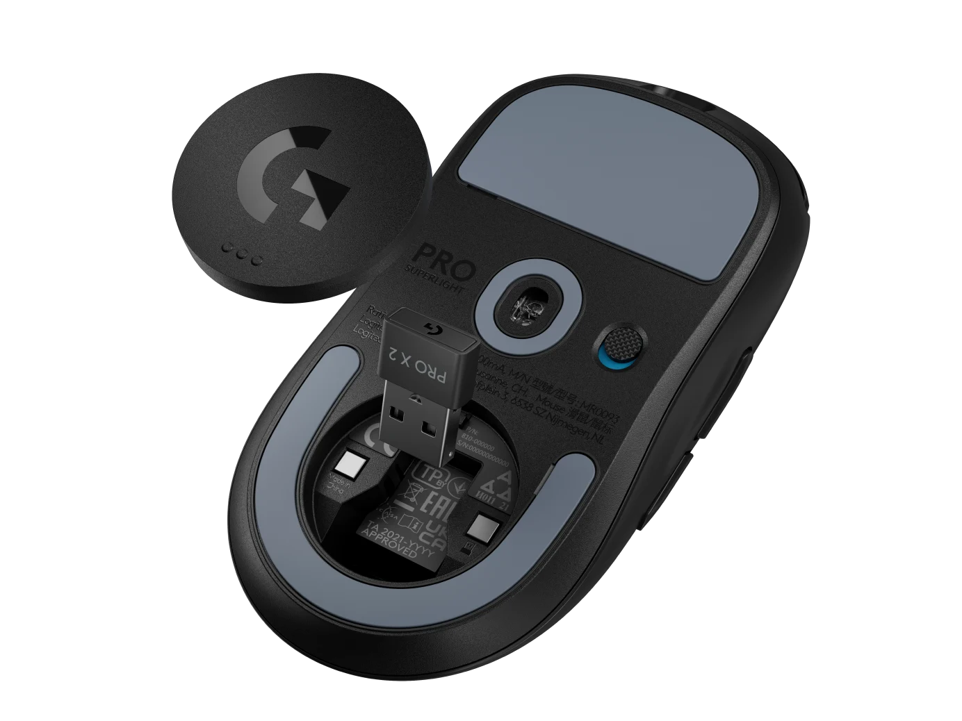 gallery-6-pro-x-superlight-2-gaming-mouse-black Souris gaming Logitech G Pro X Superlight 2 – Ultra-légère