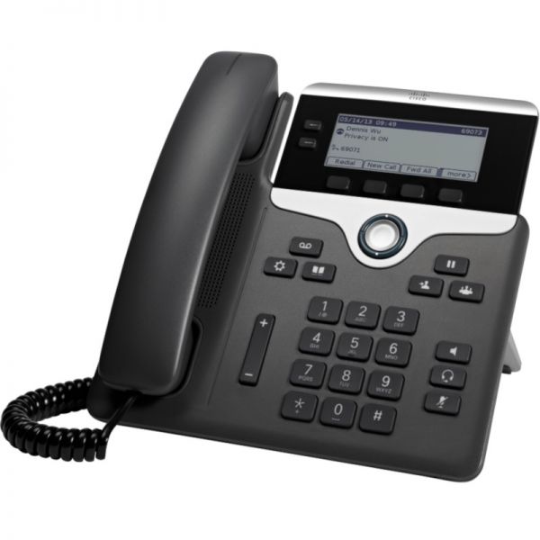telephone-cisco-7821-K9 Téléphone IP Cisco CP 7821 – Communication sécurisée et compatible Cisco Unified Communications