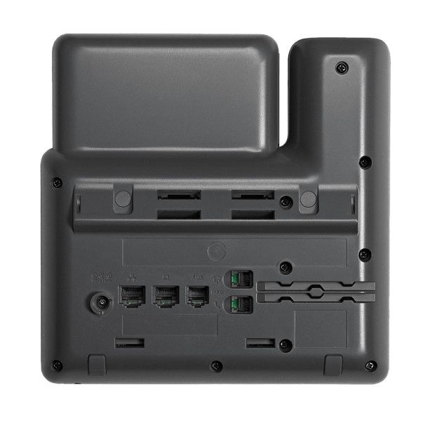 telephone-cisco-7821-back Cisco CP 7821-K9 prix – Téléphone VoIP avec 2 lignes, écran 3,5 pouces et alimentation PoE