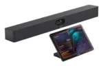 Yealink MeetingBar A40 (A40-031) offrant une qualité vidéo Ultra HD 4K, des haut-parleurs stéréo et 8 microphones pour un son cristallin dans les salles de réunion professionnelles