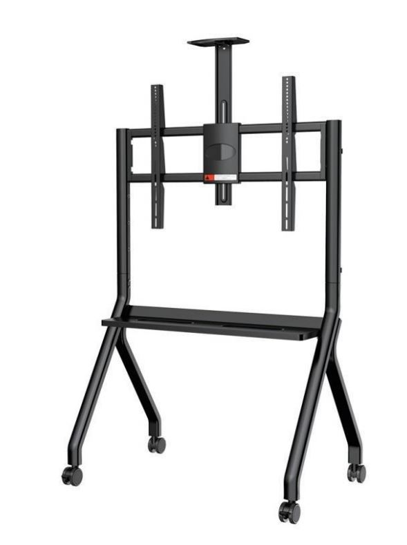 support ecran interactif Support professionnel pour écran interactif avec support caméra intégré