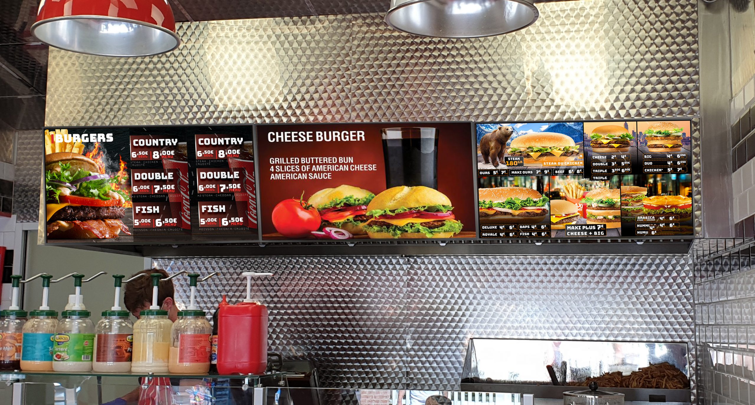 affichage dynamique restaurant Affichage dynamique Maroc : menu digital restaurant