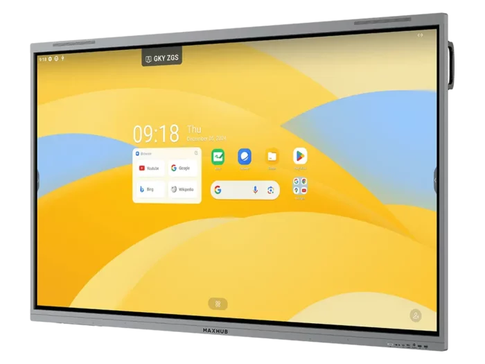 ecran interactif maxhub E6530 maroc Écran interactif MAXHUB E6530 65 pouces - écran interactif Android 14 Maroc, tactile 4K UHD, idéal pour entreprises et éducation, meilleur écran interactif professionnel