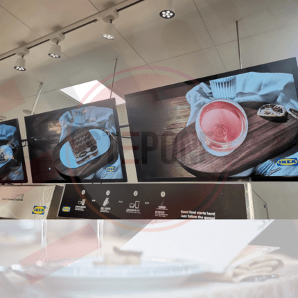 Écran menuboard digital pour restaurant avec menus et promotions en affichage dynamique