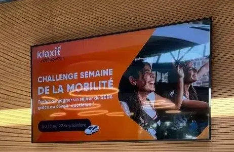 écran affichage dynamique salons