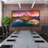 écran interactif professionnel 4K Newline S Pro 86 pouces en salle de réunion d’entreprise