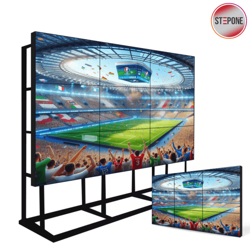 location mur dimage maroc | Affichage Dynamique Mur d’image LCD 6 écrans pour événement B2B à Casablanca