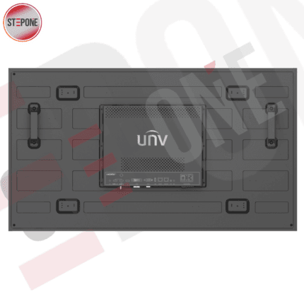 Dos de l’écran mur d’image UNIVIEW 55 pouces avec interfaces HDMI, DisplayPort