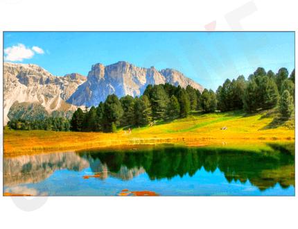 Video wall professionnel 55 pouces avec bezel ultra-fin 3.5 mm