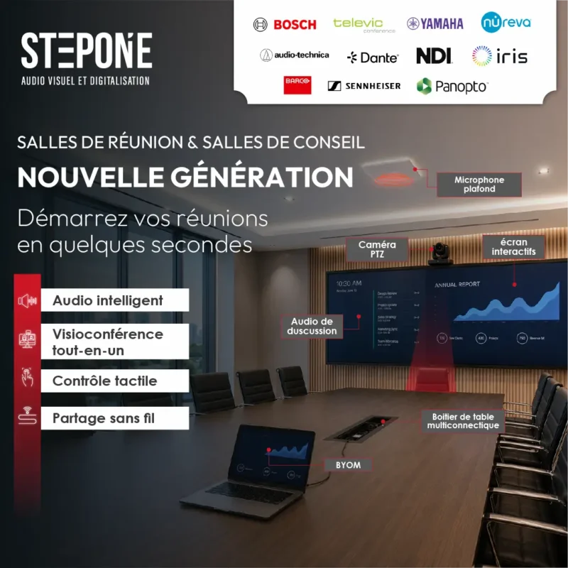 salles de réunion et salles de conseil