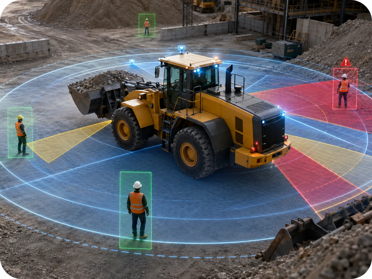 BSD | Système de vision 360° IA et détection des angles morts (BSD) System 360 IA et BSD