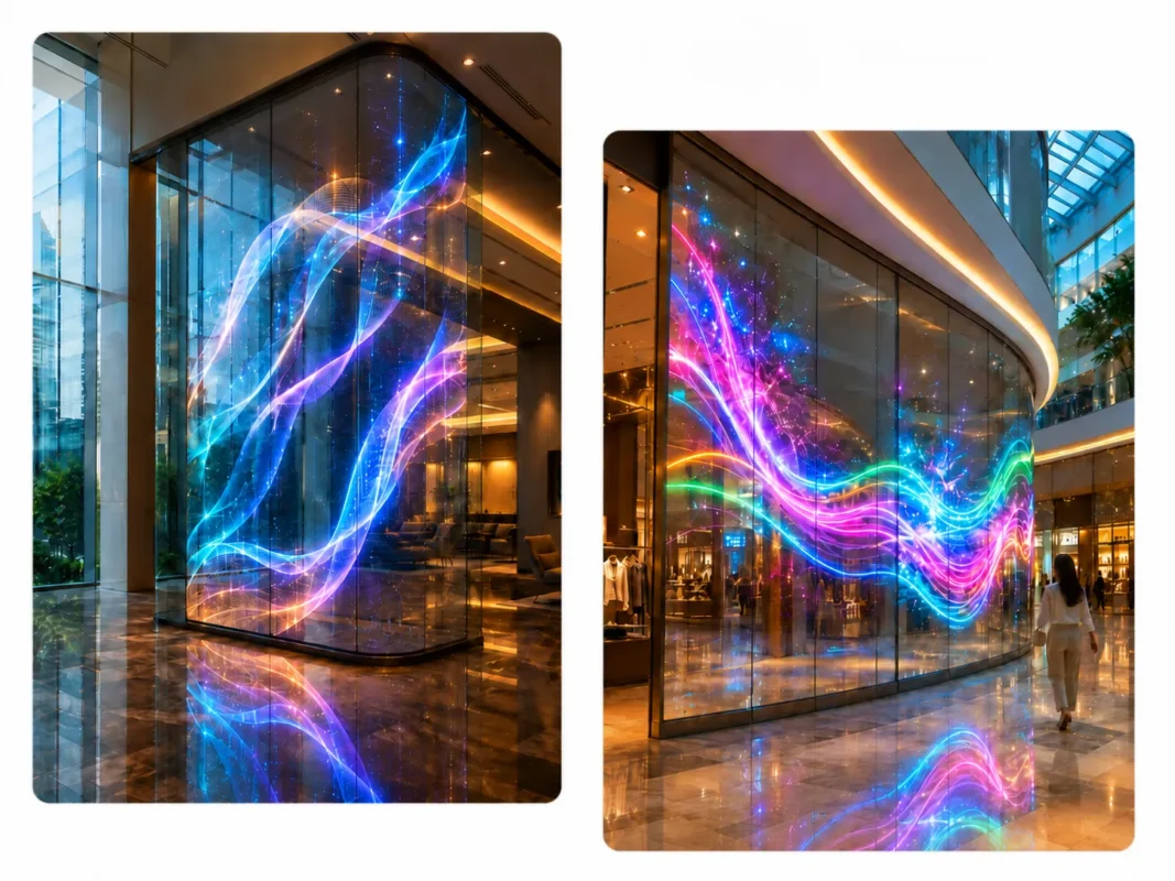 film 2 1 | Film LED - La Nouvelle Génération d'Affichage Flexible et Transparent Film Led