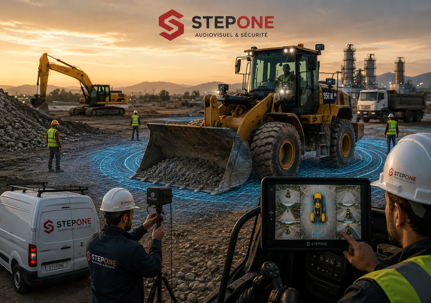 vision 4 | Système de vision 360° IA et détection des angles morts (BSD) System vision 360 IA et BSD au Maroc