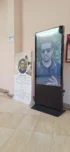 Totem interactif en location dans un espace d’exposition au Maroc