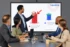 Présentation collaborative sur écran interactif Newline Elara Pro en salle de réunion