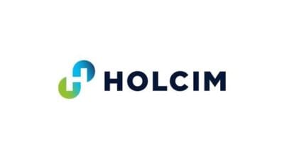 Logo Holcim client StepOne | Affichage Dynamique, Écrans LED et Solutions Audiovisuelles Logo Holcim, client StepOne — détection 360° IA des piétons sur chargeuse