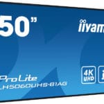 Écran professionnel iiyama ProLite LH5060UHS-B1AG 50 pouces 4K pour affichage dynamique