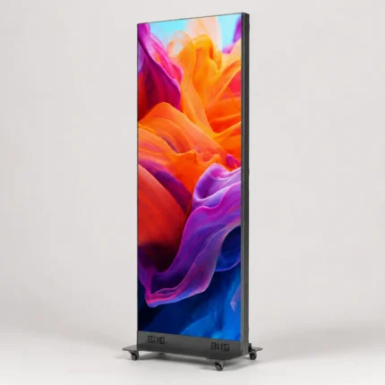 Poster LED mobile Absen PO1.8 Pro P1.86 sur roulettes