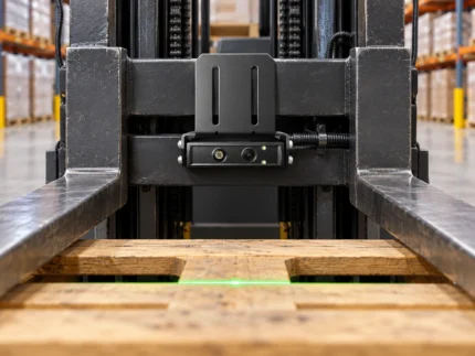 Illustration de la caméra pour fourches avec guidage laser ST-FL-WL1080L